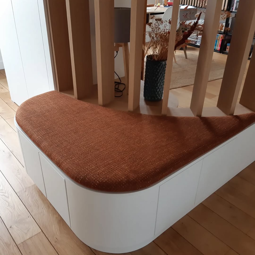 Banquette Sur Mesure en Tissu William Yeoward